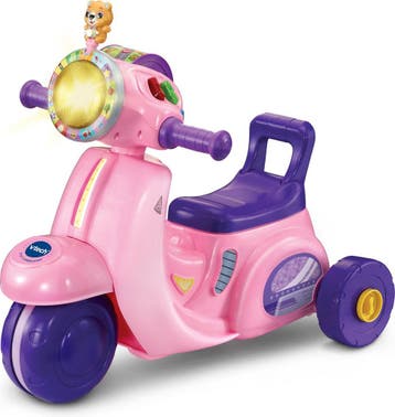 VTech 2 in 1 Loopscooter - Educatief Speelgoed - Ombouwen, Verzenden, Zo goed als nieuw