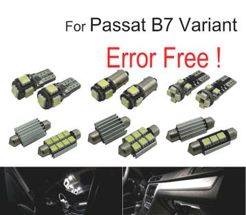 Kit 18 Ampoules Led Intérieur Pour Volkswagen Vw Passat B7 3, Auto-onderdelen, Verzenden, Nieuw