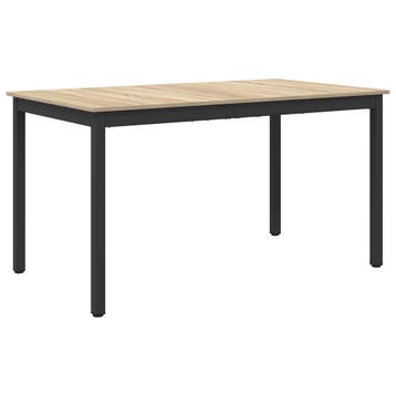 Eettafel Zwart Metaal | Retour Deal | Sla nu toe!, Verzenden