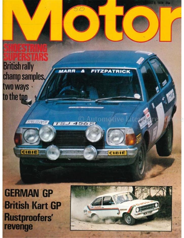 1978 MOTOR MAGAZINE 3956 ENGELS, Livres, Autos | Brochures & Magazines