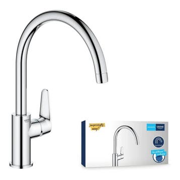 GROHE Start Curve 31554001 keukenkraan hoge uitloop chroom, Ophalen of Verzenden, Nieuw
