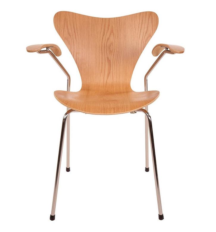 Eetkamerstoel butterfly series met armleuning beuken, Huis en Inrichting, Stoelen, Nieuw, Verzenden