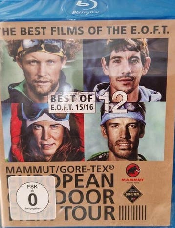 E.O.F.T European Outdoor Film Tour 12- Best of 15/16 - Blu-r, Verzenden