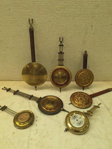 Horloge - Cuivre - 1850-1900, Antiek en Kunst