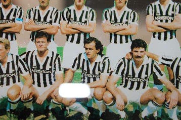Juventus - Italiaanse voetbal competitie - Michel Platini -
