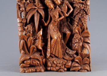 Paneel - Groot Ramayana reliëfpaneel - 3D - 48,5cm - 3,5kg -, Antiek en Kunst