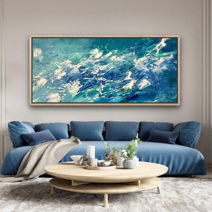 Ester Reut - Onde ribelle N3, Antiquités & Art, Art | Peinture | Moderne