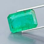 1 pcs Groen Smaragd - 2.75 ct - Bellerophon Gemlab -