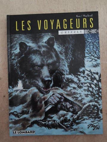 Les Voyageurs T2 + dédicace - C - 1 Album - Eerste druk -, Nieuw