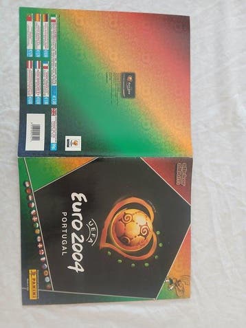 Panini Euro 2004 Cristiano Ronaldo - 1 Album complet -