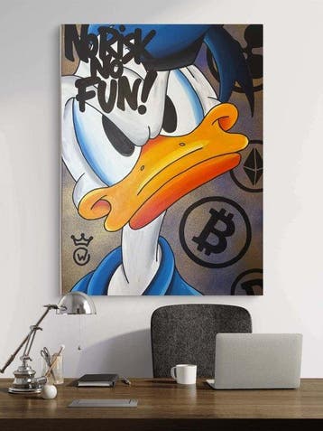 Xavier Van Walsem (1980) - Donald duck no risk no fun crypto