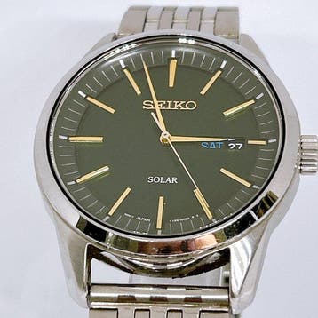 Seiko - Solar - Zonder minimumprijs - V158-0BE0 - Heren -
