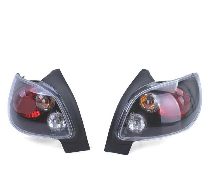 FEUX ARRIERE PEUGEOT 206 98-09 FOND NOIR, Autos : Pièces & Accessoires, Éclairage, Envoi
