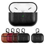 Leren Luxe Hoesje voor AirPods Pro - Leather Skin AirPod, Verzenden, Nieuw