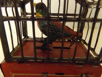 Issmayer - Blikken speelgoed - Vogelkäfig - 1910-1920 -