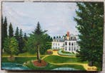 Douanier Rousseau (1844-1910), Navolger van - Château et son, Antiquités & Art, Art | Peinture | Classique