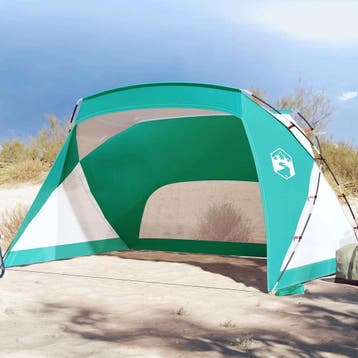 vidaXL Strandtent 274x178x170/148 cm 185T polyester zeegroen, Verzenden