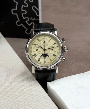 Seestern - Moonphase Master Mechanical Chronograph Date, Nieuw