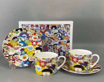 Kaikai KikiFujiko Pro - Koffieservies (4) - Porselein
