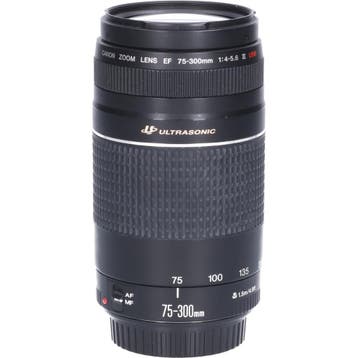 Tweedehands Canon EF 75-300mm f/4.0-5.6 III USM CM4660, Ophalen of Verzenden, Gebruikt, Overige typen, Zoom