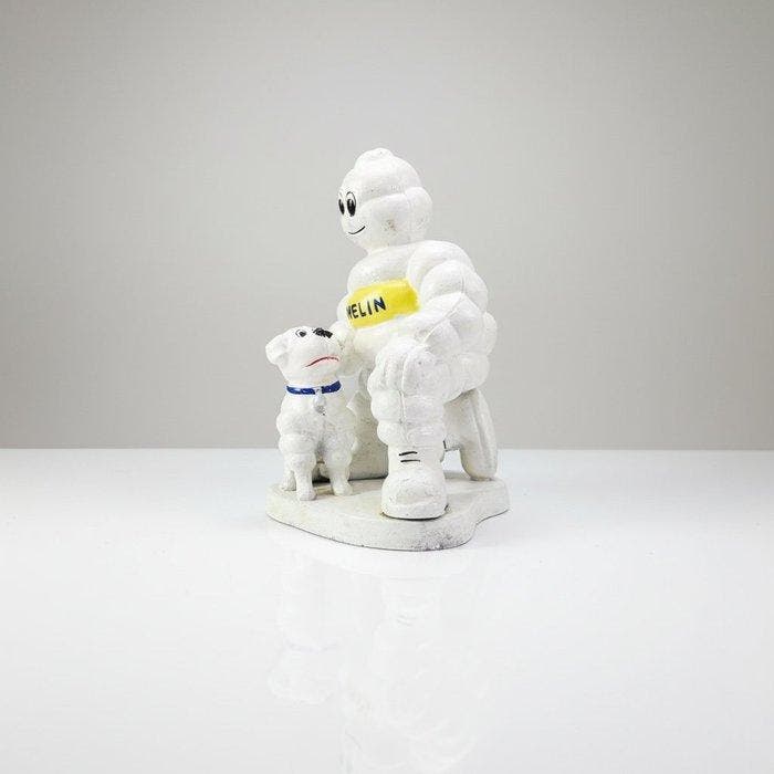 Mascotte - Michelin - Gietijzer, Antiquités & Art, Antiquités | Assiettes décoratives & Carrelages