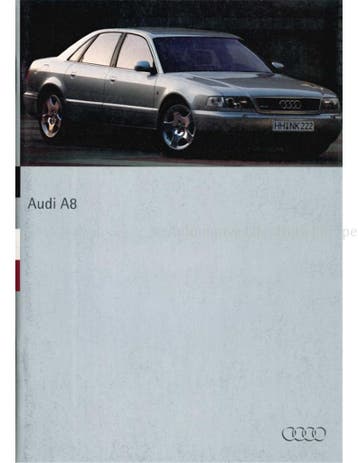 1994 AUDI A8 BROCHURE DUITS, Nieuw