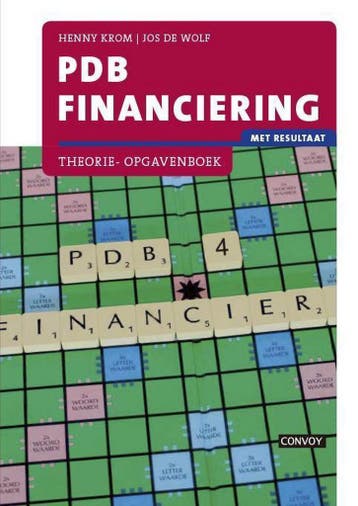 PDB Financiering met resultaat 9789491725722 J.S. de Wolf, Verzenden, J.S. de Wolf