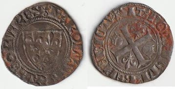 France Frankreich Dup 377 – Karles Vi – 1380-1422 – Bl, Verzenden