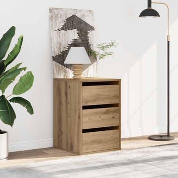 vidaXL Ladekast 40x41x58 cm bewerkt hout artisanaal, Verzenden