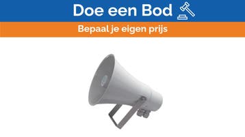 Bieden: Jagro 100V waterproof horn speaker, Ophalen of Verzenden, Nieuw