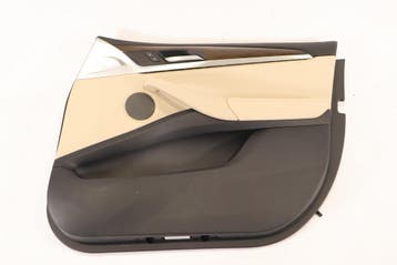 BMW X3 G01 Compleet deurpaneel beige leder / DarkOak wood, Ophalen of Verzenden