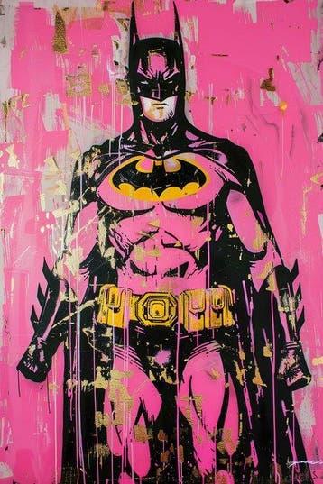 Dine Chanima (XX-XXI) - (XXL) Giant Nightwing Street Art