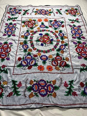 Suzane Kilim - Suzane Tapijt, Bankhoes, Bedhoes,