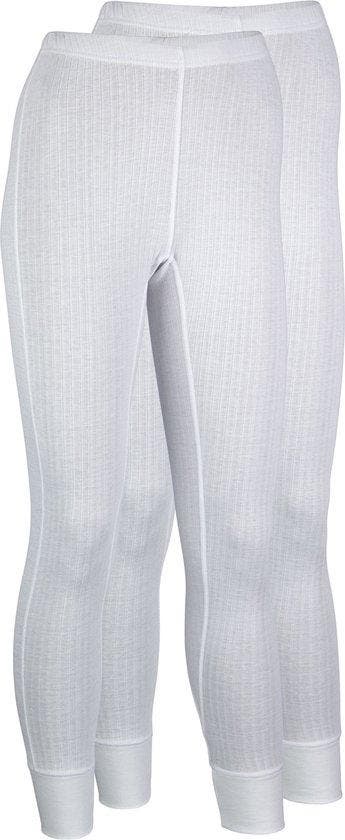 Avento Thermobroek - Dames - 2-Pack - Wit - Maat 38, Verzenden, Nieuw