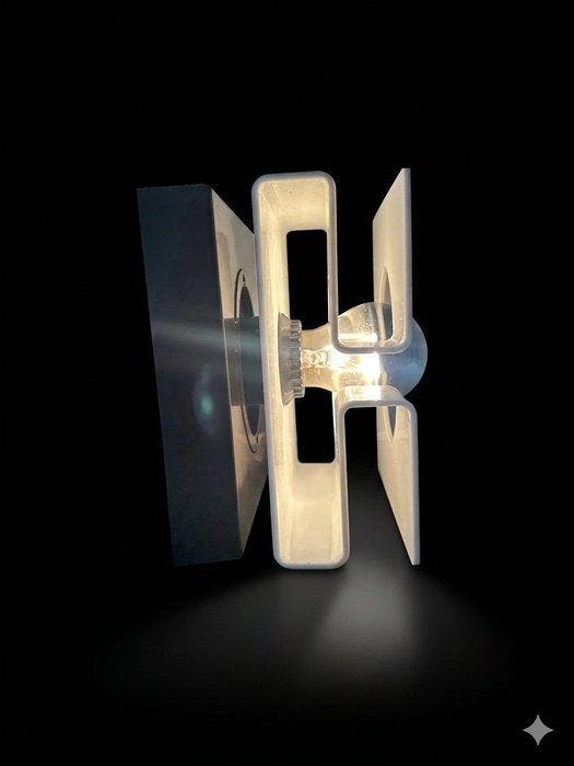 Lampe - Bakélite, Plastique - Lampe de l’ère spatiale, Antiquités & Art, Antiquités | Éclairage