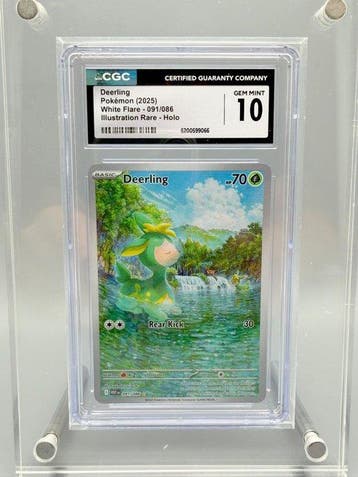 Pokémon Graded card - Deerling - CGC 10 - Scarlet & Violet -