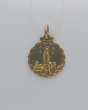Medaille hanger - 19.2 kt. Geel goud