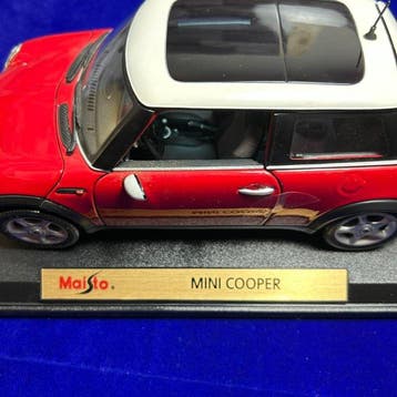 Maisto 1:18 - Modelauto - Maisto 1:18 Mini Cooper (Sun