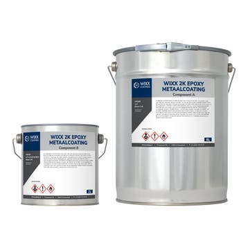 Wixx 2K Epoxy Metaalcoating RAL 6024 | Verkeersgroen 10L, Verzenden, Nieuw