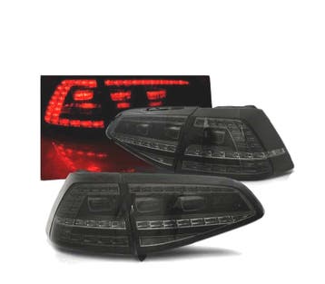 Feux Arrière Pour Volkswagen Vw Golf 7 12-17 Look Gti Fumé, Autos : Pièces & Accessoires, Verzenden