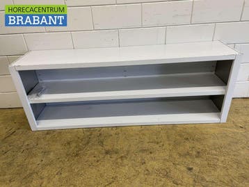 HCB RVS Wandkast Kast Open model 180 cm Horeca, Ophalen of Verzenden