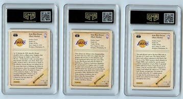 Panini - Lot of 3 - Anthology - GMA 8.5 - Kobe Bryant - 3, Nieuw