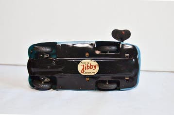 Jibby - Blikken speelgoed - Cabriolet Sport - 1950-1960 -, Antiquités & Art, Antiquités | Jouets