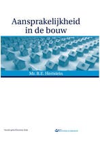 Aansprakelijkheid in de bouw 9789082061109 B.E. Hertstein, Verzenden, B.E. Hertstein