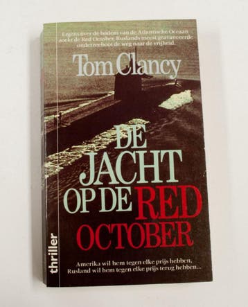 De jacht op de Red October / Jack Ryan & co / 4 Tom Clancy, Verzenden, Gelezen, Tom Clancy