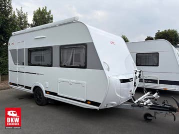 LMC Sassino 430D - 2024, Caravans en Kamperen, Caravans, Vast bed, Treinzit, Tot en met 3, Kachel