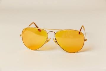 Other brand - Ray-Ban Aviator Yellow Mirror - Lunettes de