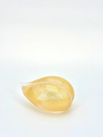 Tafelmiddenstuk - Muranoglas - Fermacarte Murano goud 24