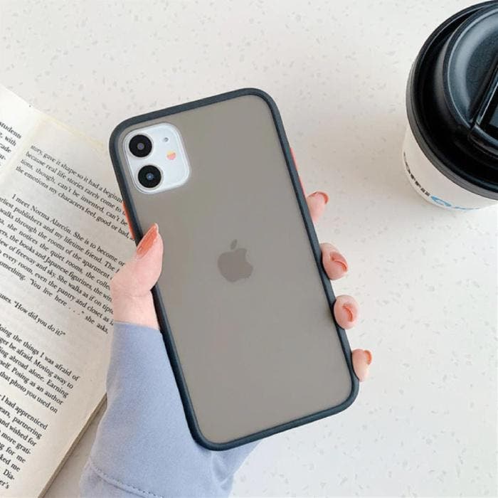 iPhone 8 Bumper Hoesje Case Cover Silicone TPU Anti-Shock, Télécoms, Téléphonie mobile | Housses, Coques & Façades | Apple iPhone