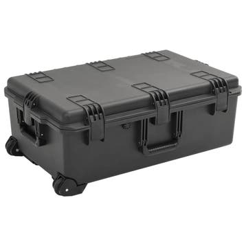 vidaXL Flightcase draagbaar 79,5x51,5x30,5 cm PP zwart, Verzenden, Nieuw